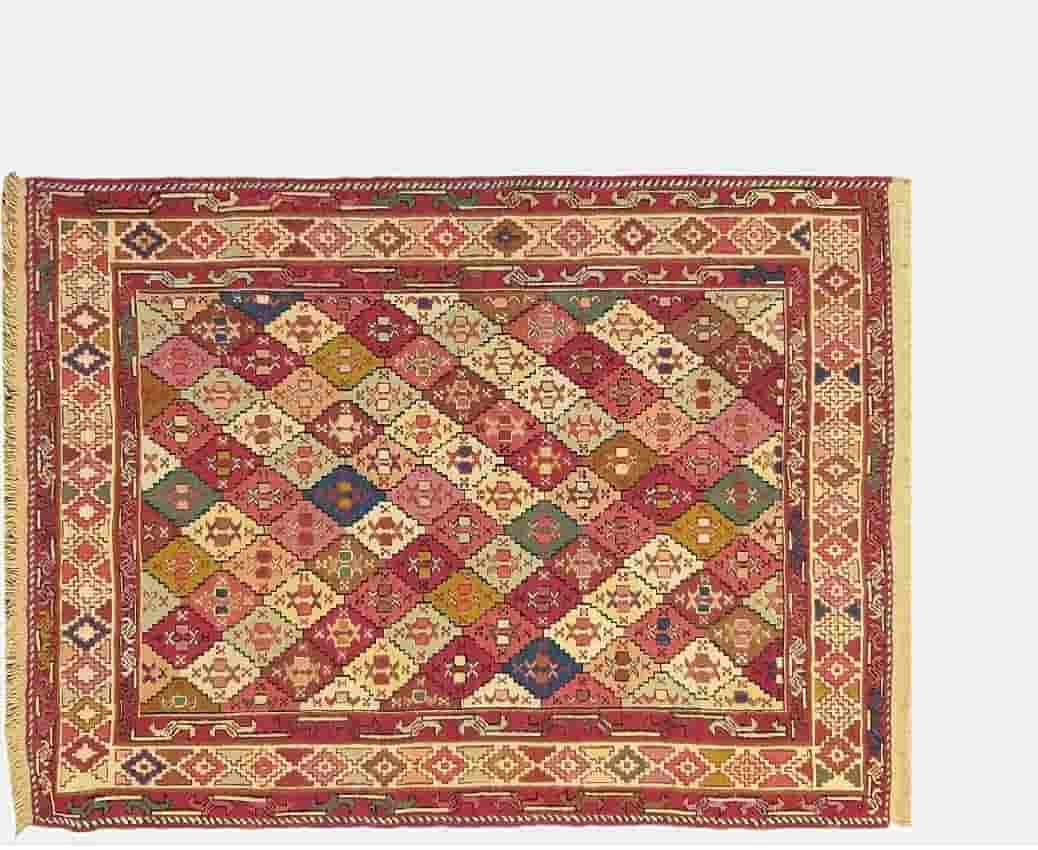 قیمت گلیم دستباف سوزنی مدرن + خرید باور نکردنی